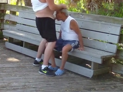 older gays have sex in public park 12