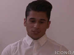 Stud Armond Rizzo seduces straight older  Austin Andrews to fuck him hard