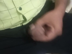 Office time pumping in Shower