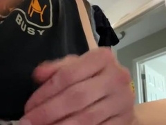 My first-ever pissgasm…so uber-cute