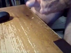 Hairy Grandpa Plays with Sex Toy 3