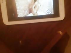 Black Twerking Cum Tribute - Platinum Dior