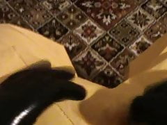 Heavy PVC & Latex Wank Cumshot amateur ASMR POV