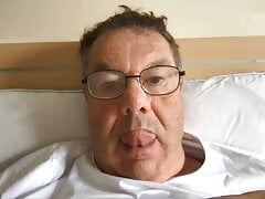 Daddy cums on cam