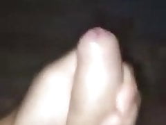 Young man cum in congdon