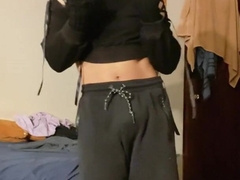 Femboy plays with his humungous D and pops for you