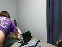 Sexy ass plugged sissy showing ass