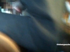 Black Bottom Sucks Homie Dick In Car