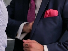 KLEIN KERR IS CRACKING IN THE FRESH GUY AT WORK