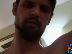 Gay-for-pay boys masturbate off together in front of camera