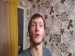 Trampling - conversation in Russian between a girl and a man