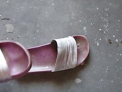 Slippers of a young neighbor.2