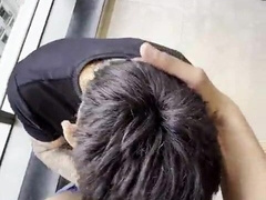 Venezuelan duo deep throating the large manstick of a well-gifted dude.