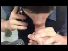 under stall anal then in stall blow job 3