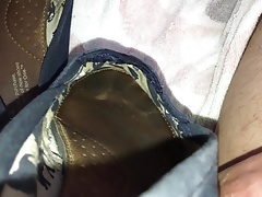 Womens Toms Size 9 with foot Imprints Make Me Cum Quick