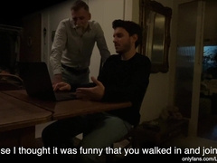 Grandpa and gay grandson masturbating together (REAL!)