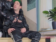 Scorching clothes turn us into total sluts as I fill my sub with my cum