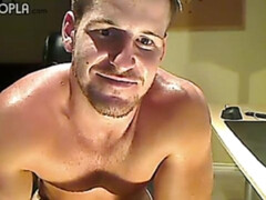 Oily cock masturbation with Chance Cruise