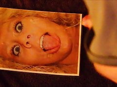 BIG FACIAL CUM TRIBUTE BLONDE MASSIVE LOAD CUMSHOWER