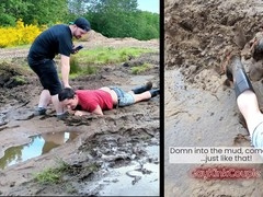 Nasty studs enjoy amateur gay public golden shower fuck fest