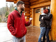 Smokin' hot threesome featuring hot young dudes