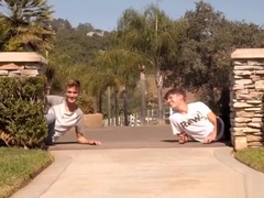 Hayden Brier and Zayn Mitchell