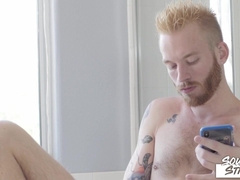 SOUTHERNSTROKES Blonde Youngster Declan Moore Wanks Solo