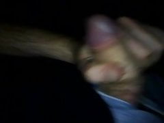 Jerking off in my car
