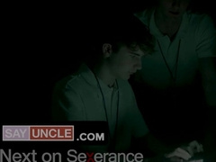 Severance Queer Pornography Parody ~ Sexerance, Part 1 ~ Freeuse Lad Fuck-fest (Total Free-for-all SFW)
