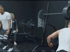 Sauna and Prison Training Scene