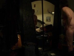 Watch this hot amateur girl Wichst Vor Spiegel play with herself in the great outdoors