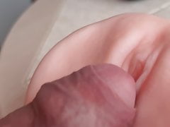 SLOWLY FUCKING MY SEX DOLL VAGINA