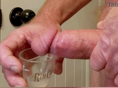 Yam-sized mushroom pecker and cocking