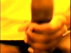 Stroking My Big Black Cock to Make Her Wett