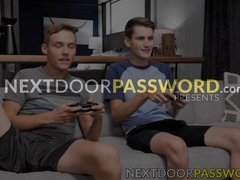 Bisexuals Jack Bailey and Trevor Harris hungrily devour and share hunk Damien Whites
