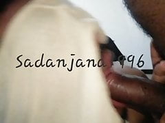 Sadanjana get suck from Grinder Friend