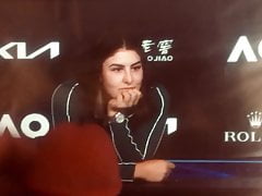 Bianca Andreescu Facial Cum Tribute (During Interview) - 3