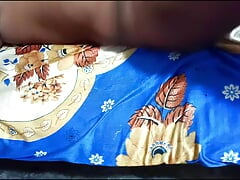 Indian village boy with pink dick head, Cumshot on bed sheet