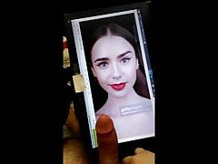 Lily Collins Cum Tribute