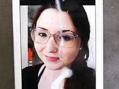 Jenny got some cum - tribute