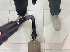 Penis Pump Leaving a Big Thick Dick
