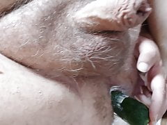 Anal games cucumber