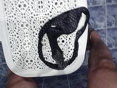 Girl panties cum
