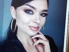Cum tribute for my friend Klaudia