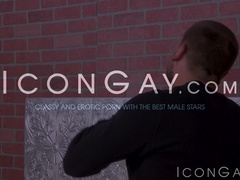 Hot daddy Hans Berlin ass fucks hunky Gabriel Alanzo