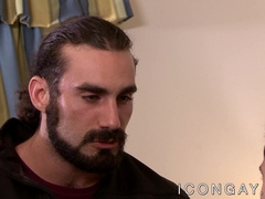 Latino Armond Rizzo roughly anal fucked by Jaxton Wheeler