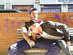 Sucking a big cock Latino for $40