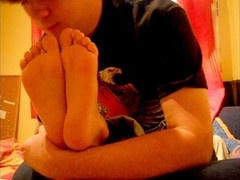 discover daniel's soft feet for the first time