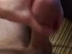 Hard Dick Standing Up and Drooling Precum