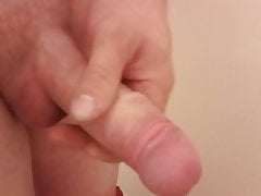 My cock getting harder